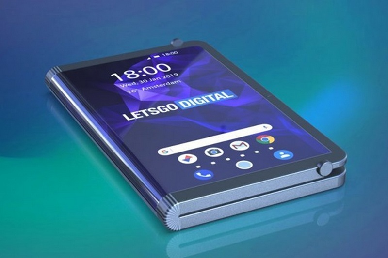 В Сети показали новый гибкий смартфон Samsung