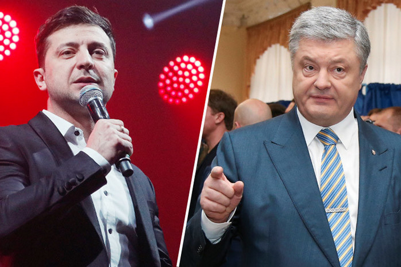 За Зеленского хотят проголосовать 72,2% определившихся украинцев, за Порошенко – 25,4%, - опрос