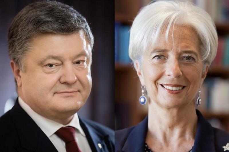 Дело «ПриватБанка»: Порошенко поговорил с директором-распорядителем МВФ