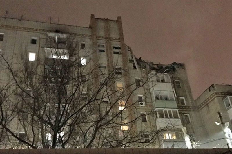 Взрывом газа в Ростовской области повреждены семь квартир