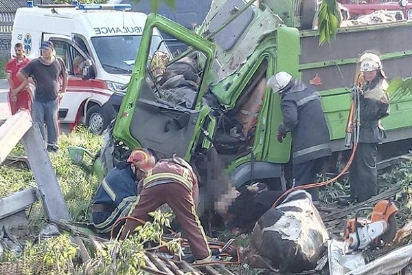В ДТП под Киевом разбился грузовик с коровами