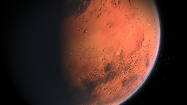 Над Марсом сняли редкий атмосферный феномен