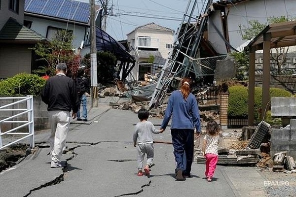 Землетрясение в Японии: возросло число пострадавших