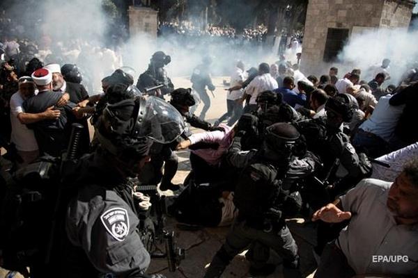 В Иерусалиме из-за беспорядков пострадали более 60 человек